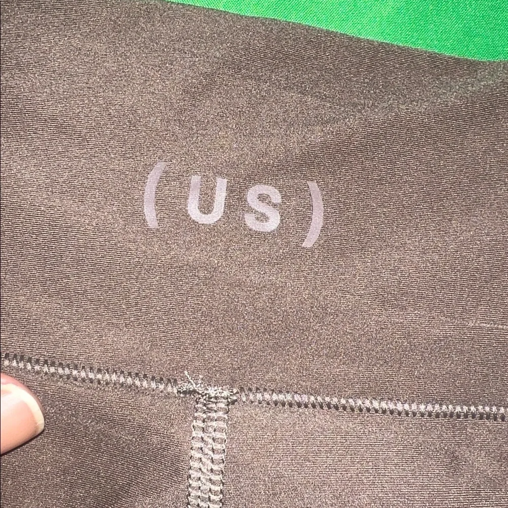 Women's Universal Standard Brown Biker Spandex Stretch Shorts size Small (14-16)
